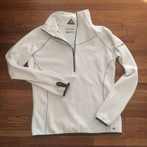 Columbia Athletic Jacket (White, Size L)